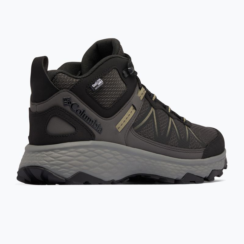 Чоловічі трекінгові черевики Columbia Peakfreak Rush Mid Outdry dark grey/stone green 12