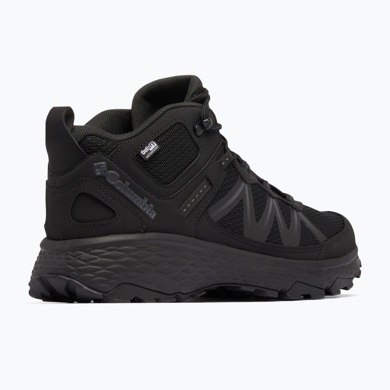 Чоловічі трекінгові черевики Columbia Peakfreak Rush Mid Outdry black/shark 12