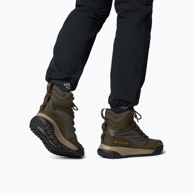 Черевики трекінгові чоловічі Columbia Burnsider Omni-Heat Infinity deep olive/tangy orange 8