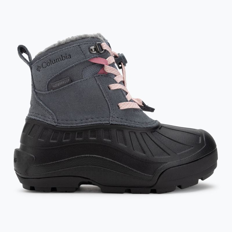 Черевикі зимові дитячі Columbia Youth Powderbug Alpine graphite/pink haze 2
