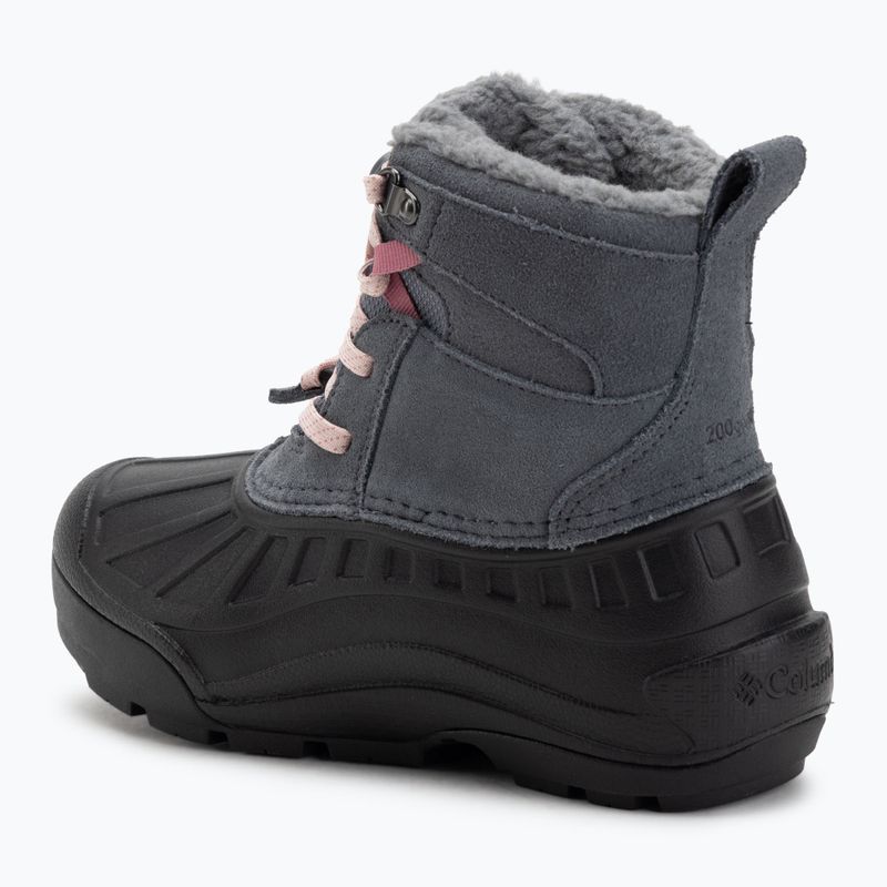 Черевикі зимові дитячі Columbia Youth Powderbug Alpine graphite/pink haze 3