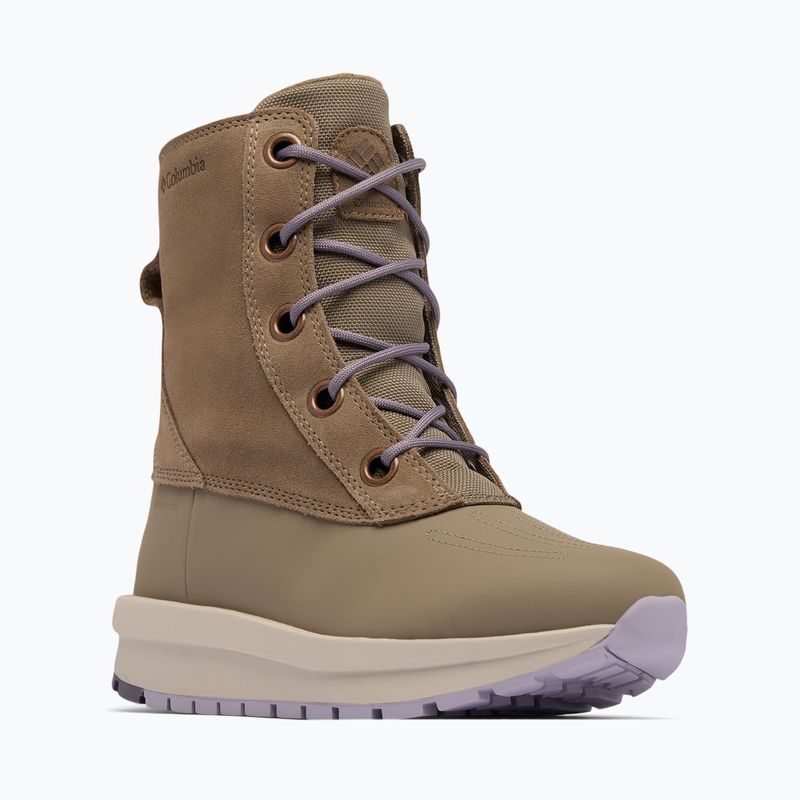 Жіночі снігові чоботи Солумбіа Морітза шіелд Омні-Неат В вет сандлавендер реарл 8