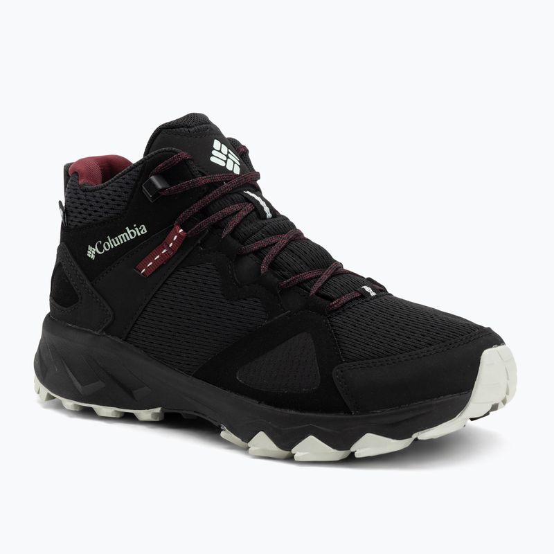 Черевики трекінгові жіночі Columbia Peakfreak Hera Mid Outdry black/deep madeira