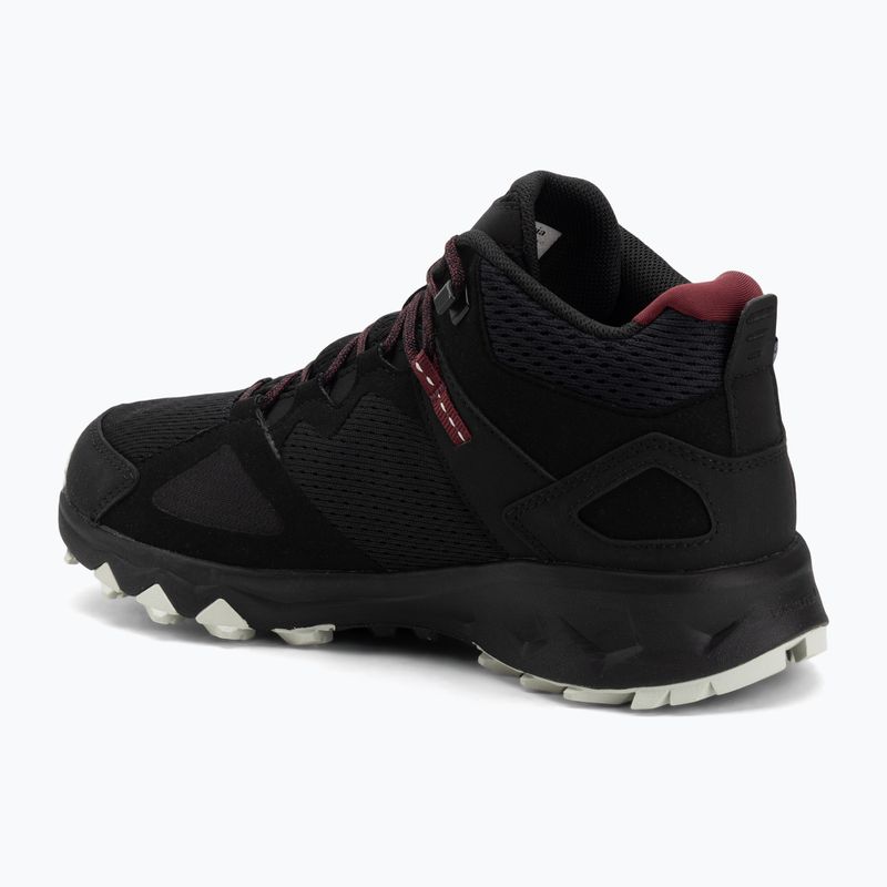 Черевики трекінгові жіночі Columbia Peakfreak Hera Mid Outdry black/deep madeira 3