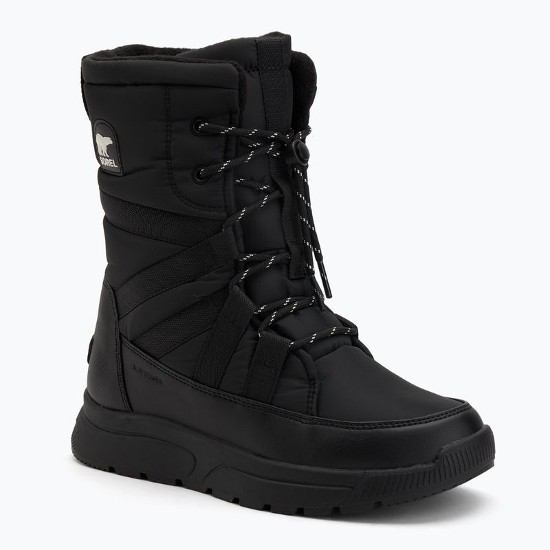 Черевики зимові жіночі Sorel Whitney III Tall Wp black/black