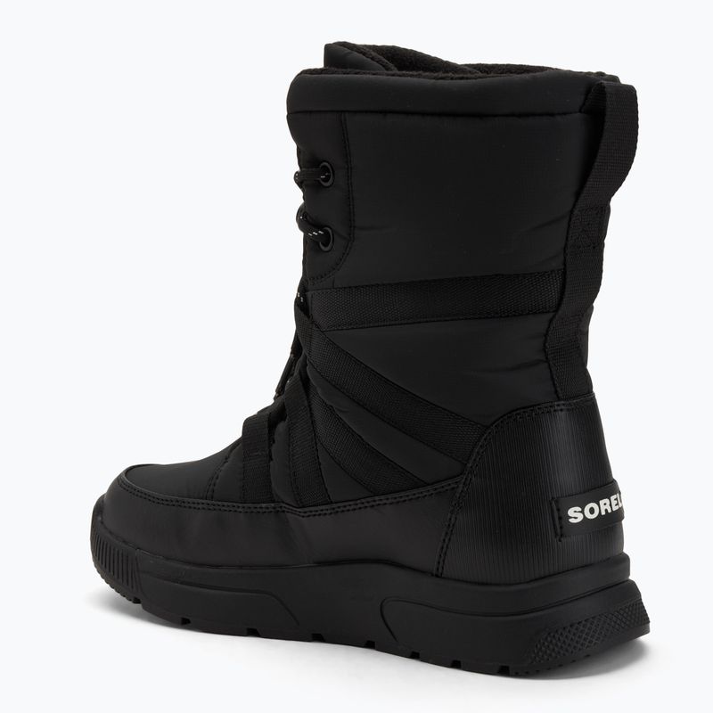 Черевики зимові жіночі Sorel Whitney III Tall Wp black/black 3