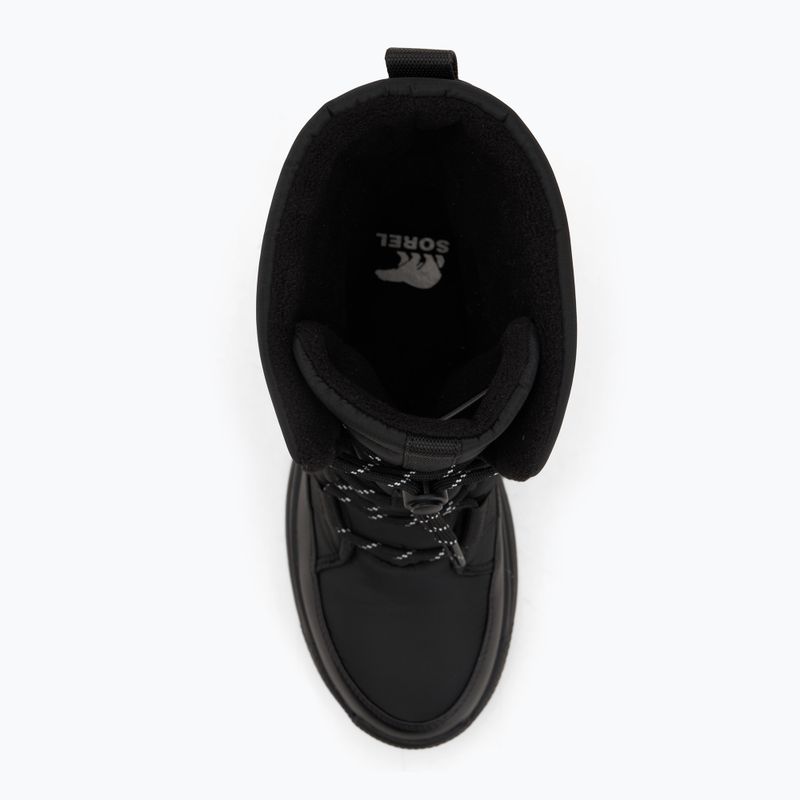 Черевики зимові жіночі Sorel Whitney III Tall Wp black/black 5