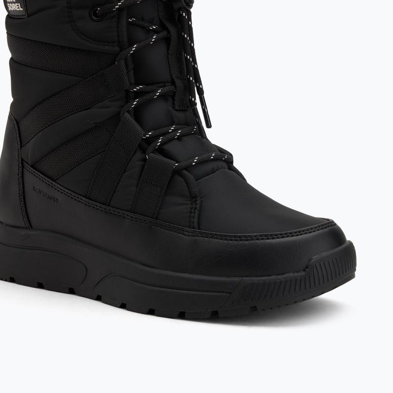 Черевики зимові жіночі Sorel Whitney III Tall Wp black/black 7