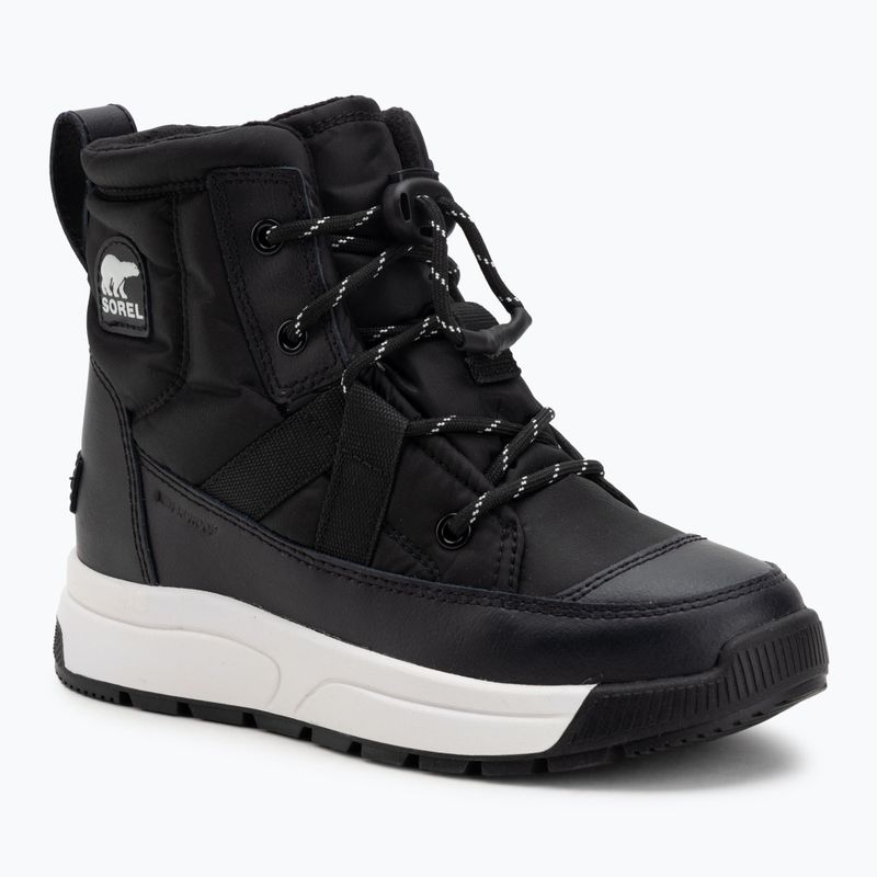 Черевики зимові дитячі Sorel Youth Whitney Mid Wp black/sea salt