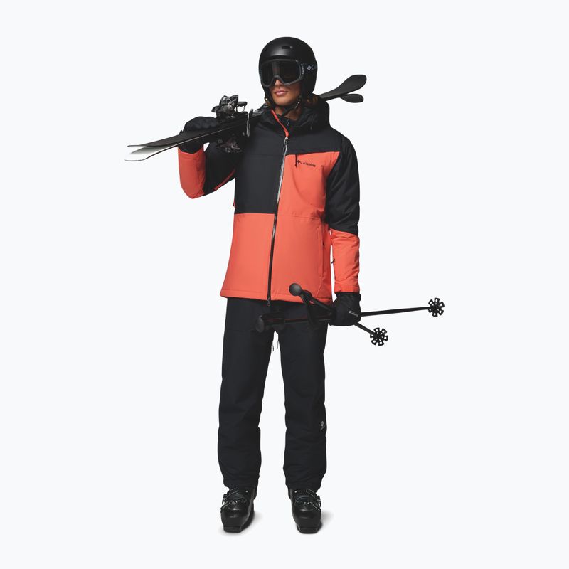 Чоловіча лижна куртка Columbia Iceberg Point II zing/black 2