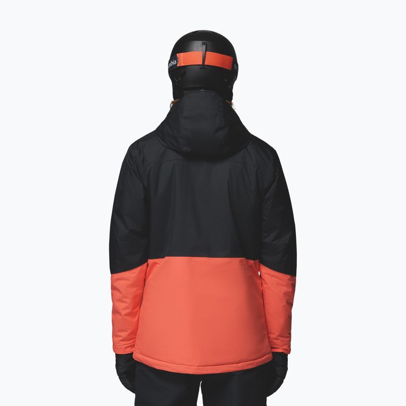 Чоловіча лижна куртка Columbia Iceberg Point II zing/black 3