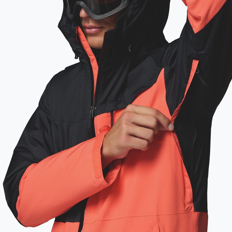 Чоловіча лижна куртка Columbia Iceberg Point II zing/black 7