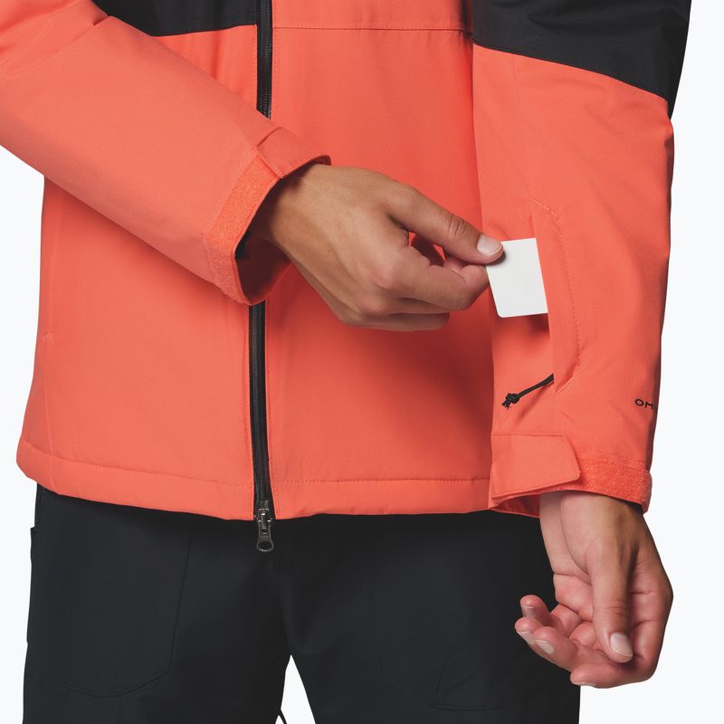 Чоловіча лижна куртка Columbia Iceberg Point II zing/black 8