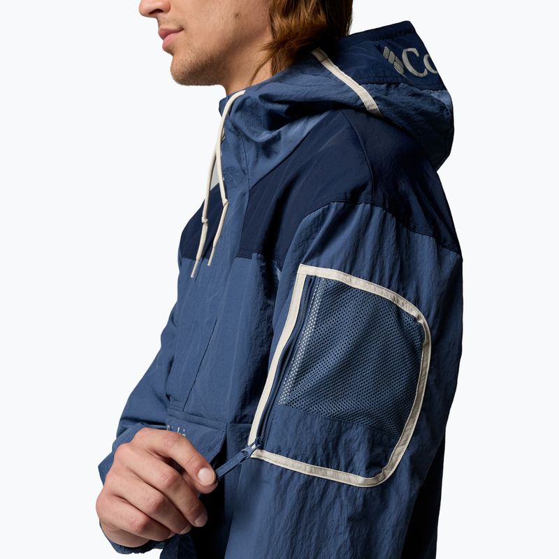 Куртка вітрозахисна чоловіча Columbia Challenger Windbreaker Anorak dark mountain/collegiate navy 7