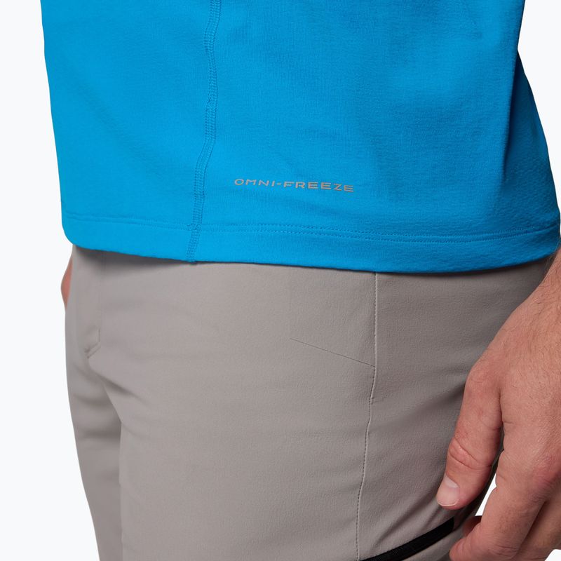 Чоловіча футболка Columbia Diamond Peak Pro compass blue 9