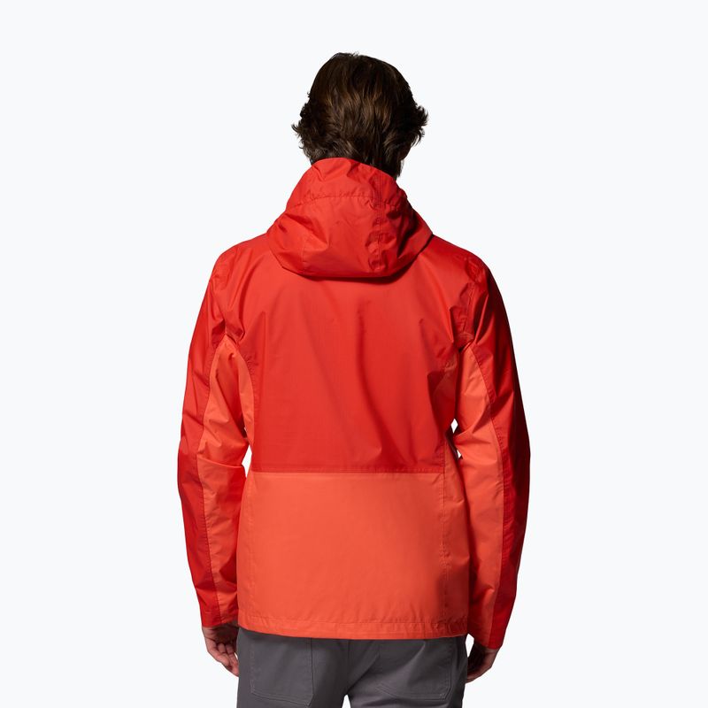 Куртка дощовик чоловіча Columbia Pouring Adventure III super sonic/zing 3