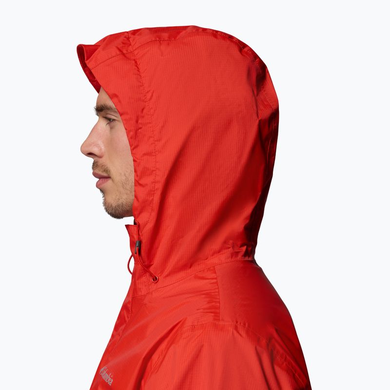 Куртка дощовик чоловіча Columbia Pouring Adventure III super sonic/zing 6