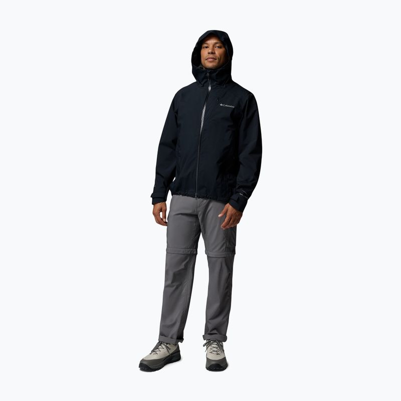 Чоловіча софтшелл куртка Columbia Trailborne 2.5L black 2