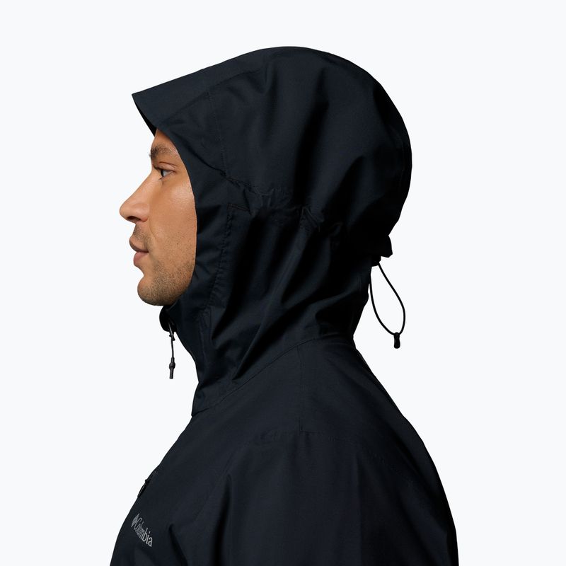 Чоловіча софтшелл куртка Columbia Trailborne 2.5L black 7