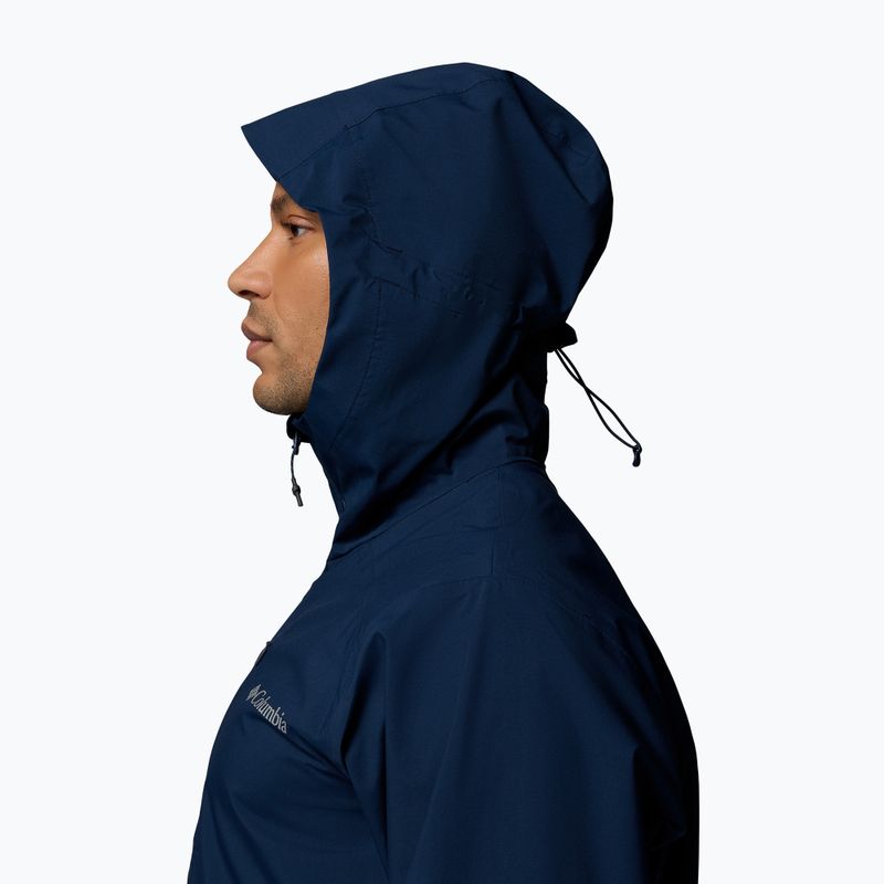 Чоловіча софтшелл куртка Columbia Trailborne 2.5L collegiate navy 7