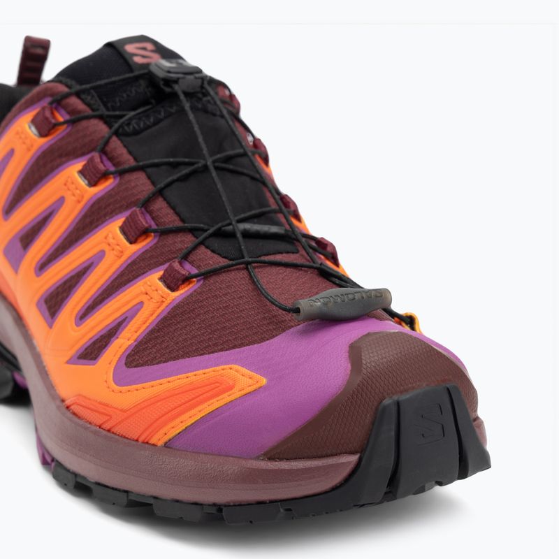 Кросівки для бігу жіночі Salomon XA Pro 3D V9 GTX tawnyp/redora 7
