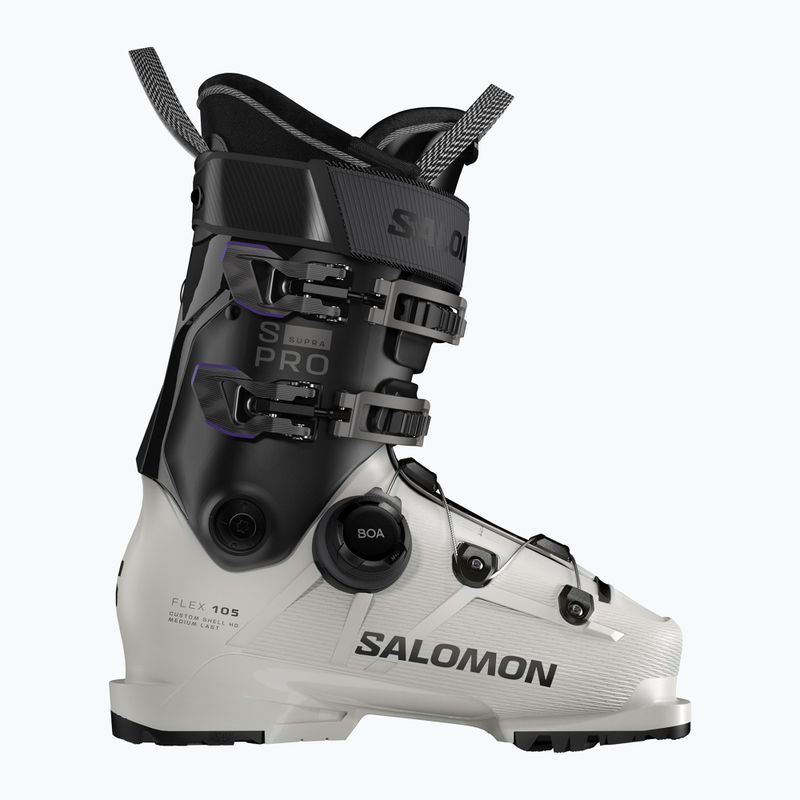 Черевики гірськолижні жіночі Salomon S/Pro Supra Boa 105 W GW gray aurora/black/black 6