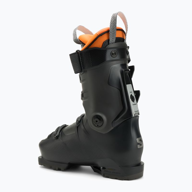 Черевики гірськолижні чоловічі Salomon S/Pro Supra Boa 110 GW black/beluga met./orange tiger 2