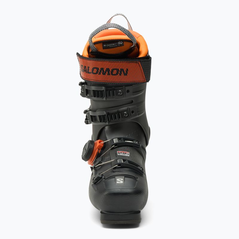 Черевики гірськолижні чоловічі Salomon S/Pro Supra Boa 110 GW black/beluga met./orange tiger 3
