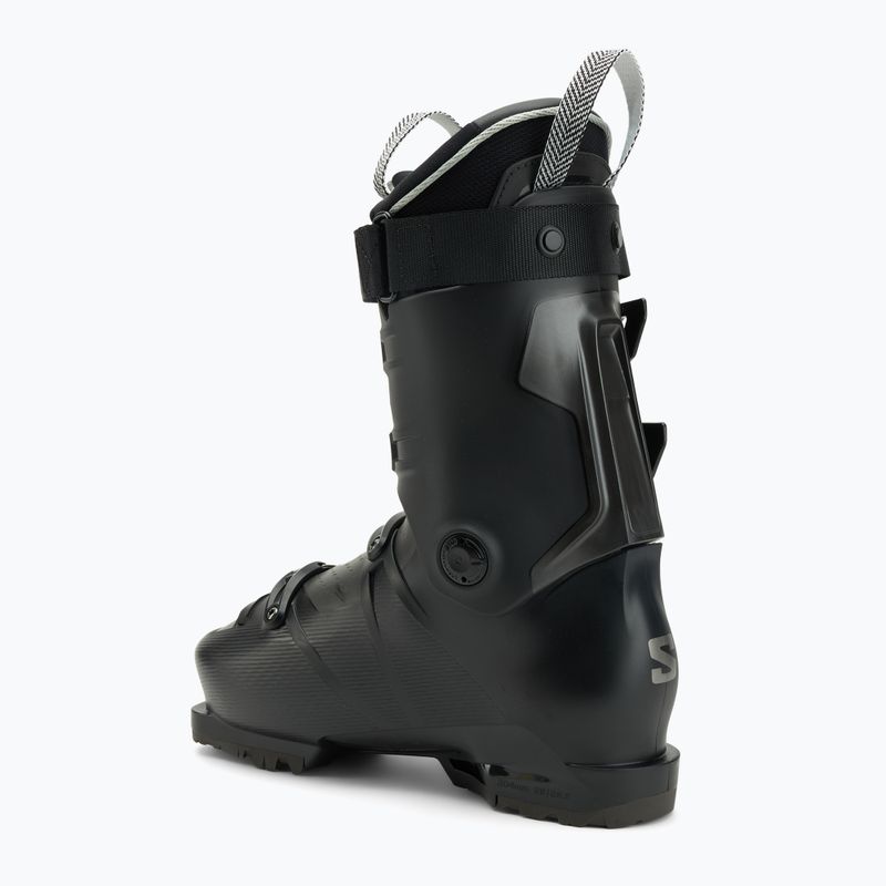 Черевики гірськолижні чоловічі Salomon S/Pro Supra Boa 100 GW black/dark grey met./burgundy met 2