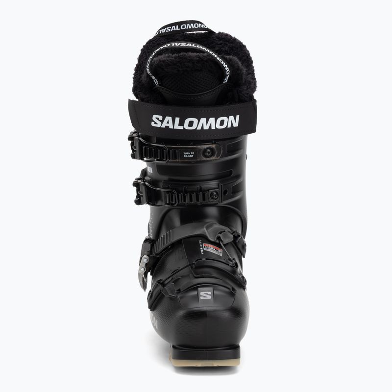 Черевики гірськолижні жіночі Salomon S/Pro Sense 70 W GW black/black/oil green 3