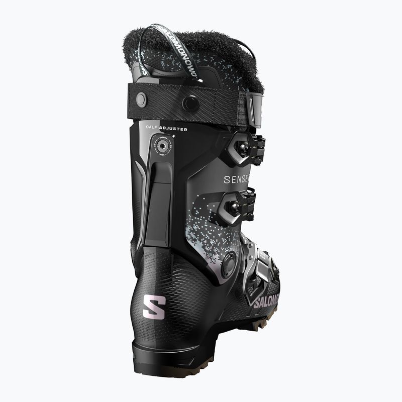 Черевики гірськолижні жіночі Salomon S/Pro Sense 70 W GW black/black/oil green 7