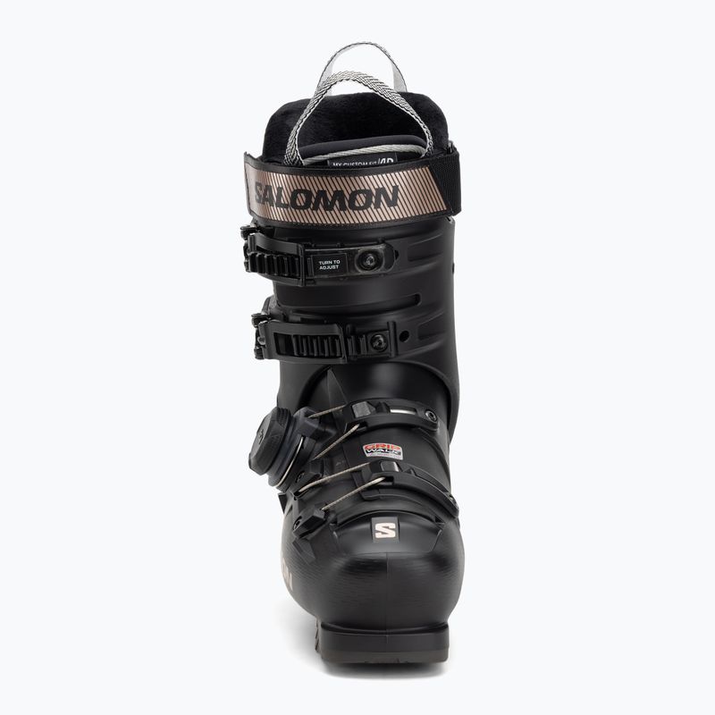Черевики гірськолижні жіночі Salomon S/Pro Delta Boa 95 W GW black/black/pink gold metallic 3