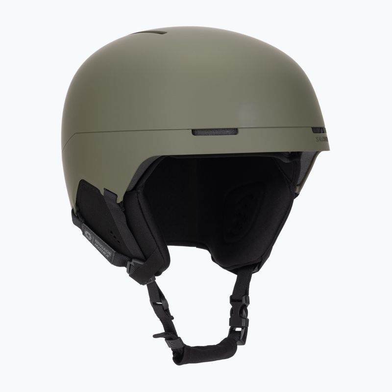 Шолом гірськолижний Salomon Brigade Index olive night