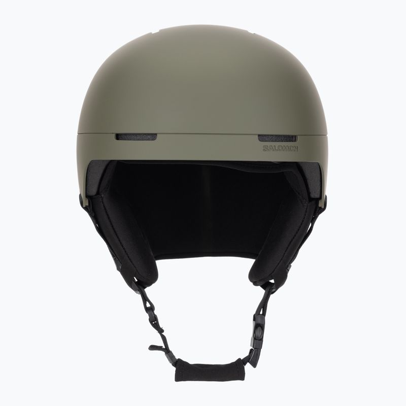 Шолом гірськолижний Salomon Brigade Index olive night 2