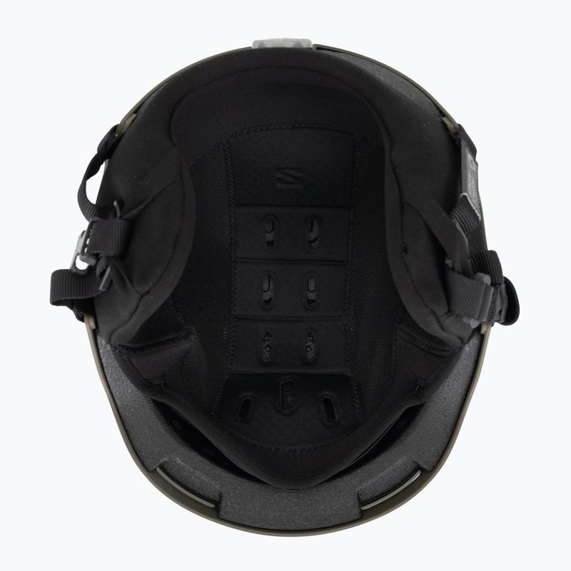 Шолом гірськолижний Salomon Brigade Index olive night 5