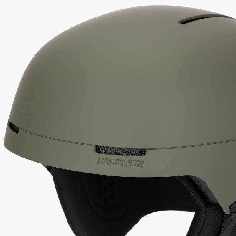 Шолом гірськолижний Salomon Brigade Index olive night 7