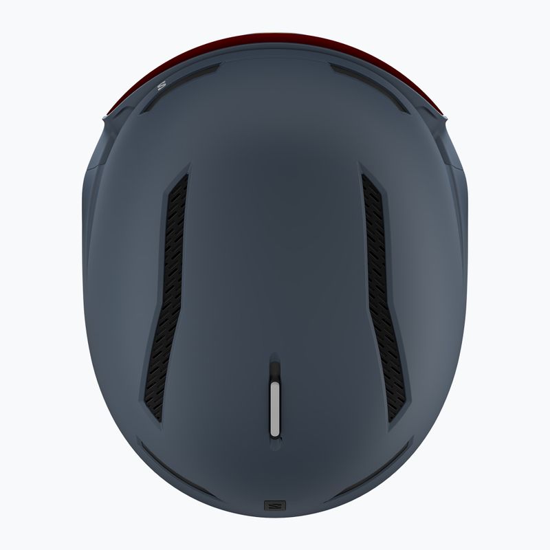 Шолом гірськолижний Salomon Driver Prime Sigma Plus dress blue/sigma poppy red/sigma ice blue 6