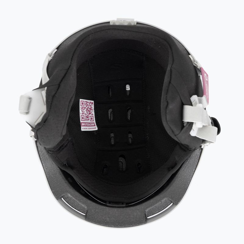 Шолом гірськолижний Salomon Brigade Index grey violet 5