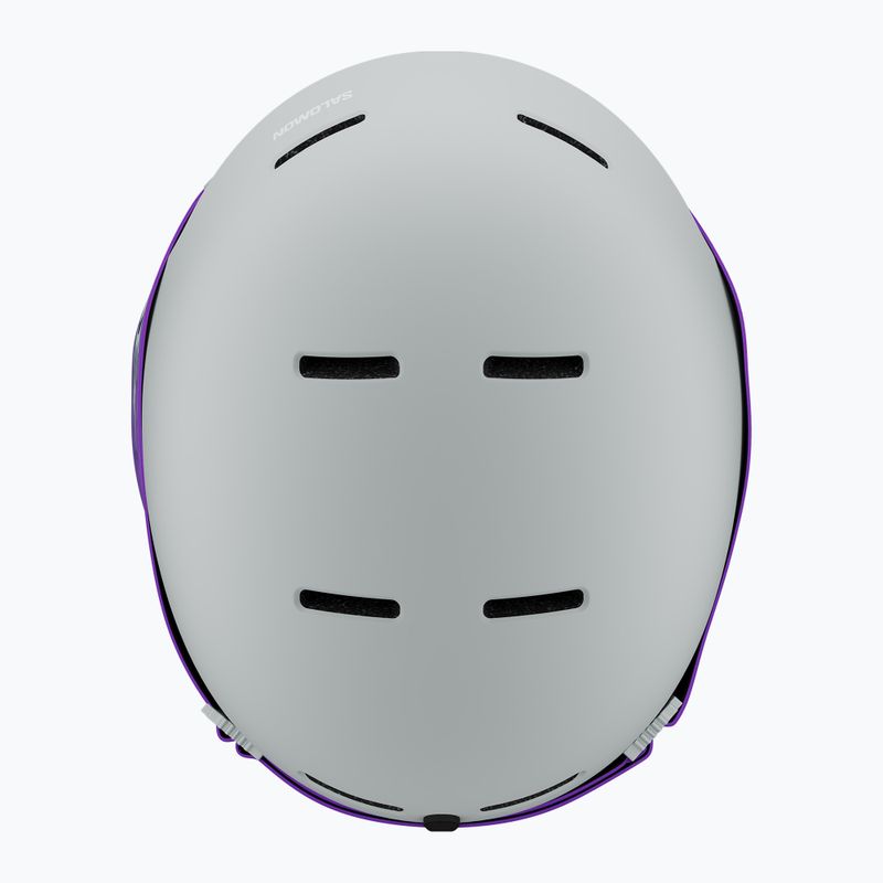 Шолом гірськолижний дитячий Salomon Player Combo + Окуляри XV Jr ice flow/ice flow mid blue 5