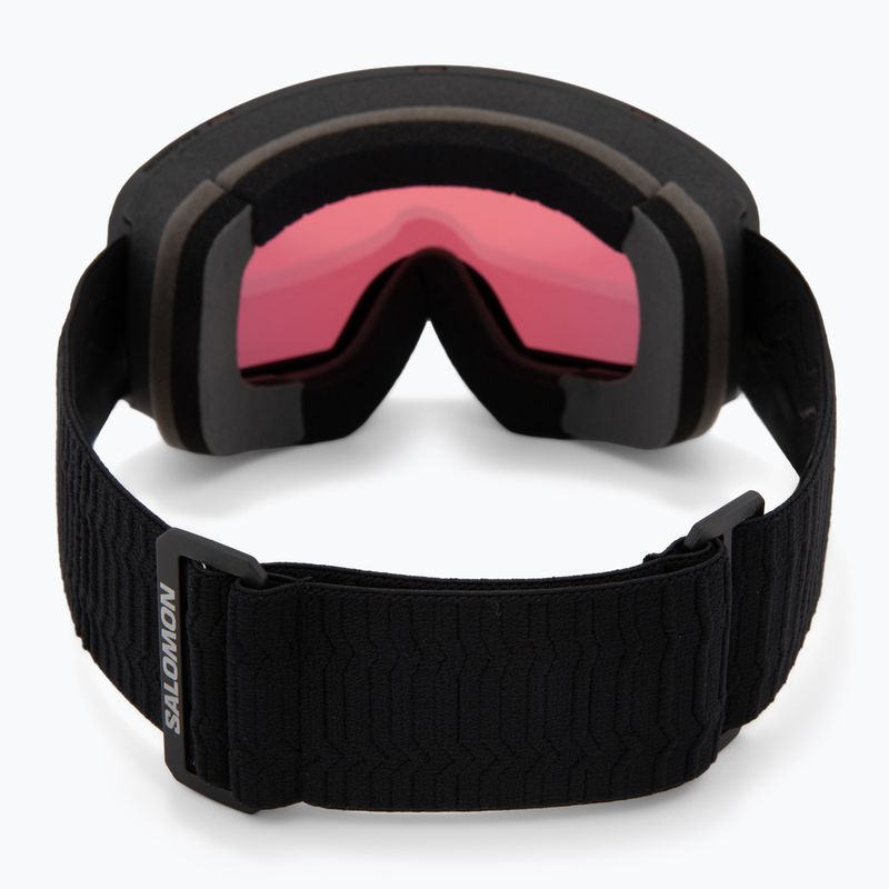 Окуляри гірськолижні Salomon Sentry Pro Sigma black/sigma poppy red 3