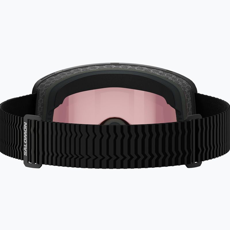 Окуляри лижні Salomon Sentry Pro OTG Sigma Photo S1-S3 black/sigma photo poppy red 3