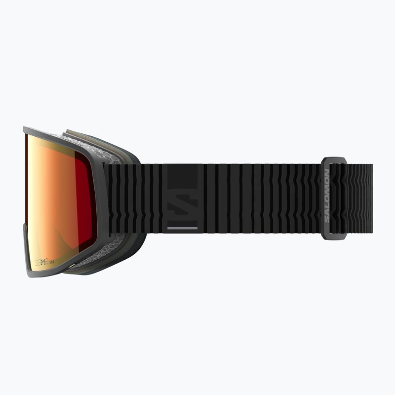 Окуляри лижні Salomon Sentry Pro OTG Sigma Photo S1-S3 black/sigma photo poppy red 4
