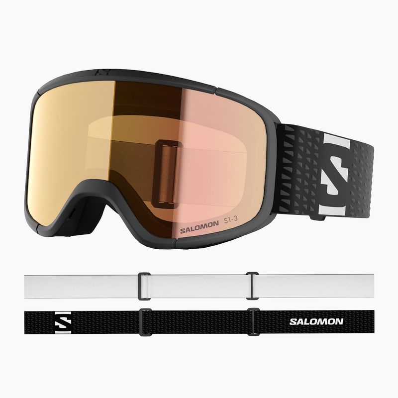 Окуляри гірськолижні Salomon Aksium 2.0 S Photo black/photo мл red 5