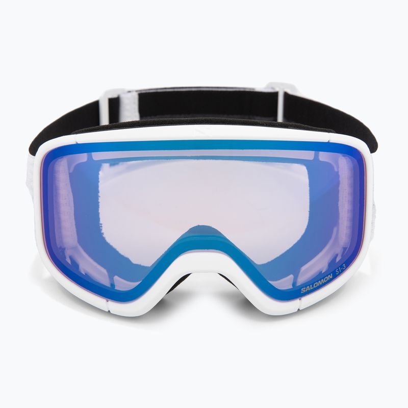Окуляри гірськолижні Salomon Aksium 2.0 S Photo white/photo мл blue 2