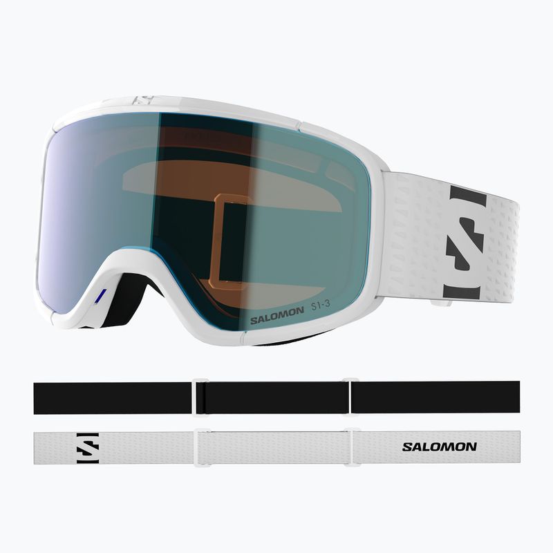 Лижні окуляри Salomon Aksium 2.0 S Photo white/photo ml blue 5