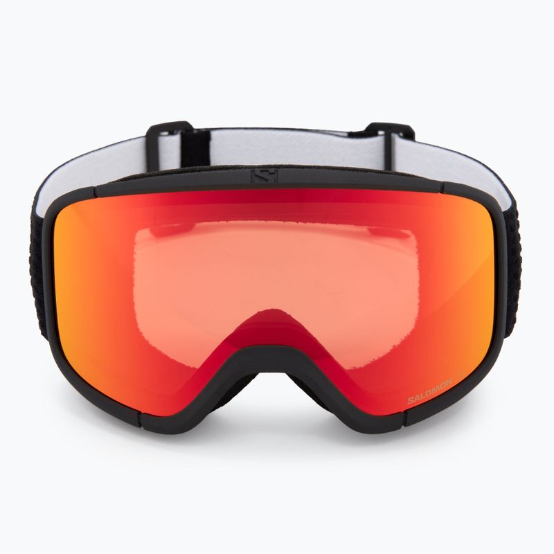 Окуляри гірськолижні Salomon Aksium 2.0 S black/ml mid red 2