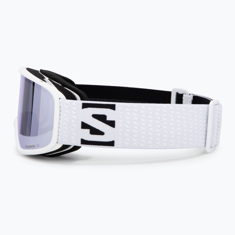 Окуляри гірськолижні Salomon Aksium 2.0 S white/ml super white 4