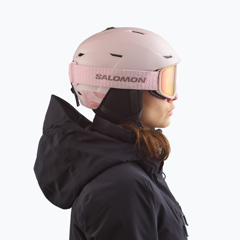 Окуляри гірськолижні Salomon Aksium 2.0 S heavenly pink/ml ruby 10