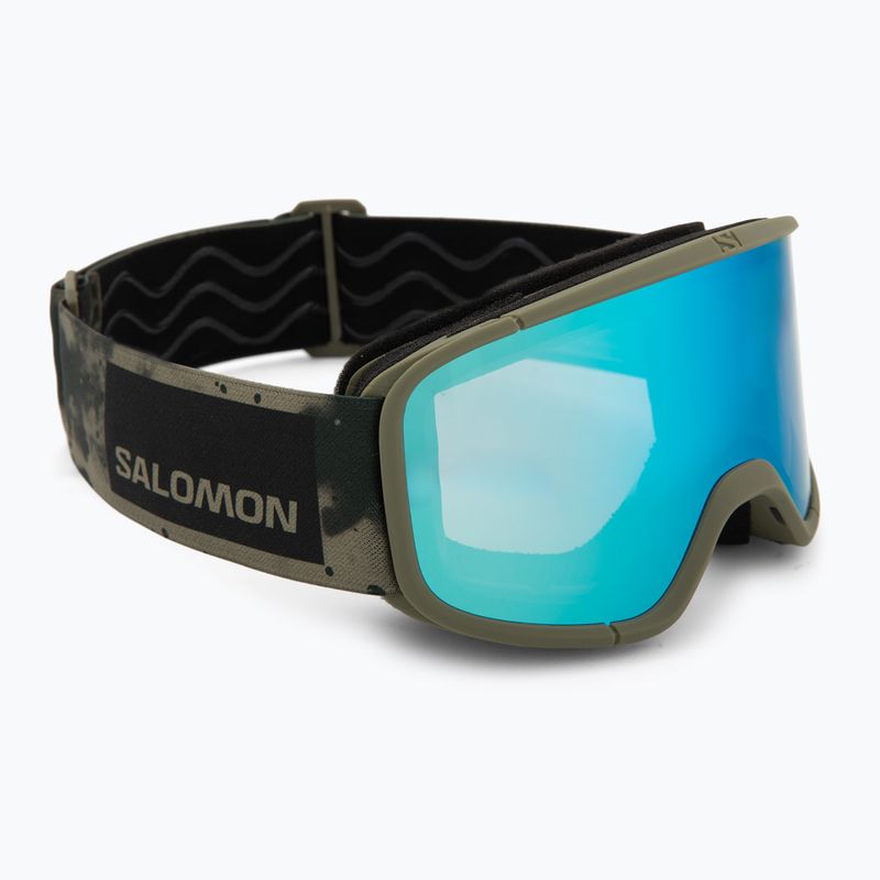 Окуляри гірськолижні Salomon Aksium 2.0 S olive night/ml mid blue