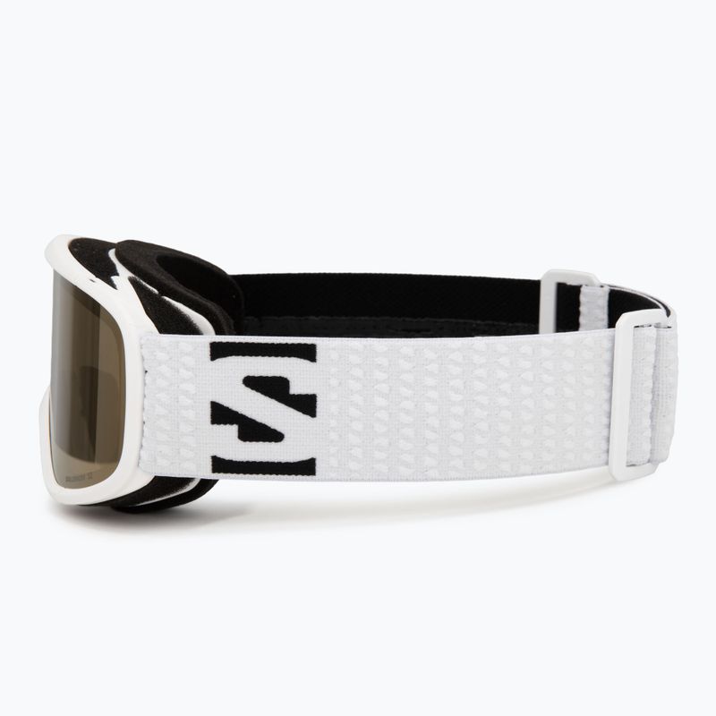 Дитячі гірськолижні окуляри Salomon Lumi Acces Jr white/flash gold 4
